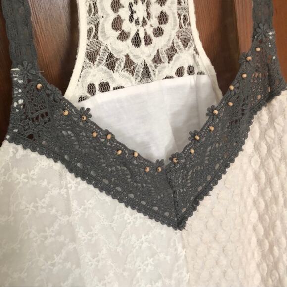 Hazel | Anthropologie Crochet Tank Top Size S - Picture 8 of 8